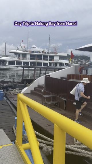 🌊 Halong Bay Day Cruise from Hanoi – A Perfect Summer Getaway! ☀️