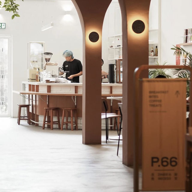 P.66 Penang – คาเฟ่เล็กมินิมอลใจกลาง George Town ที่