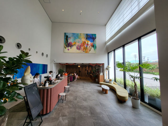早餐豐盛設施新穎的特色住宿/推薦自駕遊客/REF Okinawa Arena by Vessel Hotels