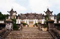 The Royal Mausoleum of Khai Dinh in Sparkling Gold