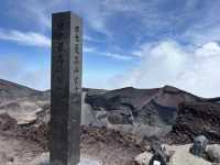 Climbing Mt. Fuji at one day 