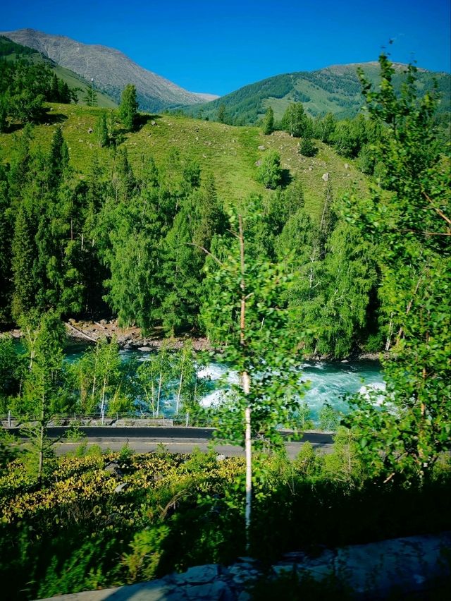 Kanas: Scenery on the Way Back
