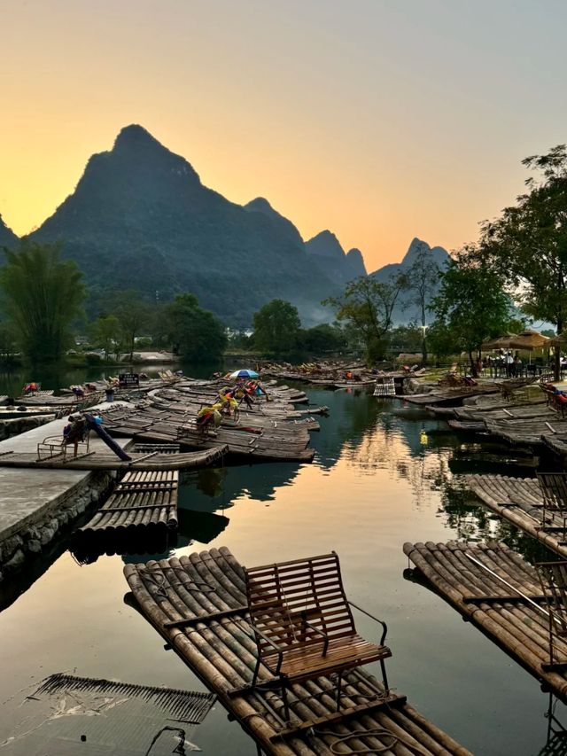 Ride the River of Tranquility: Bamboo Rafting in Yangshuo