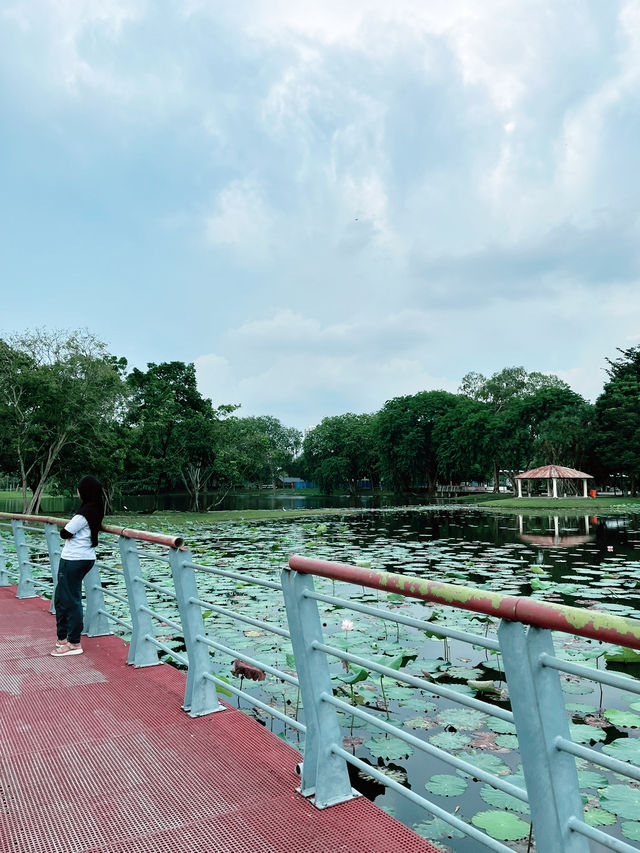 Taman Tasik Cyberjaya: Peaceful Green Escape with Scenic Lakes and Sunset Views