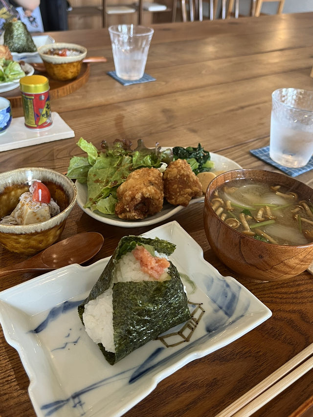 【長野】絶品おにぎりに健康的な定食でお腹いっぱいに🍙