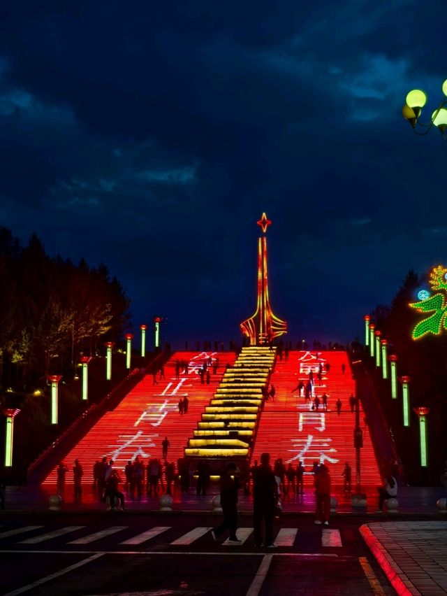 The Best Night View in Mohe Polaris