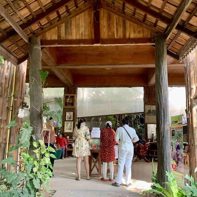 森の中の秘密基地！チョンブリーで見つけた動物カフェ「Monchang Cafe」🇹🇭