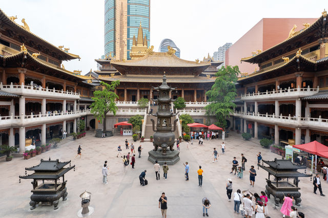 รีวิววัด Jing’an (วัดจิ้งอัน) เซี่ยงไฮ้ 🏮✨