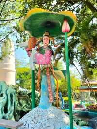 Dramatic Expressions of the Tale of Madam White Snake at Haw Par Villa
