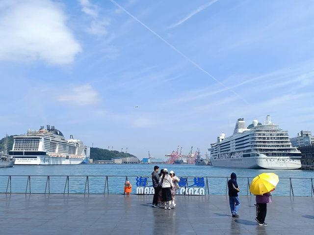 北部景點 基隆海洋廣場 廟口商圈 仁愛市場