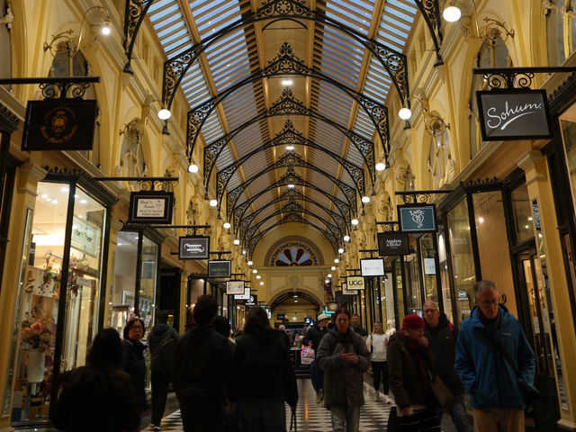  🛍️【墨爾本復古打卡點】Royal Arcade：行入去就好似穿越咗去19世紀！