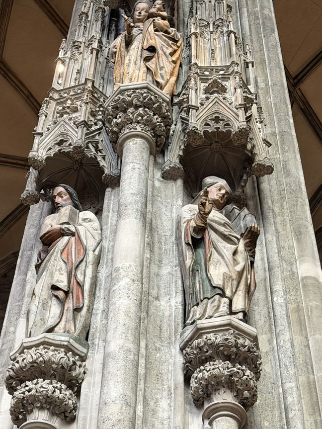 St. Stephen’s Cathedral: Vienna’s Gothic Gem Under Moody Skies 🌧️🏰