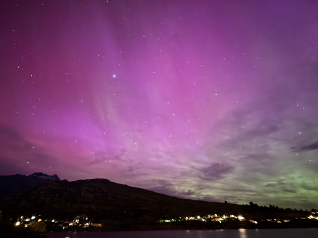 【南半球の奇跡】クイーンズタウンで見るオーロラ✨
