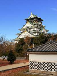 大阪｜連兩年造訪大阪城 看秋日銀杏與楓紅的別樣美感