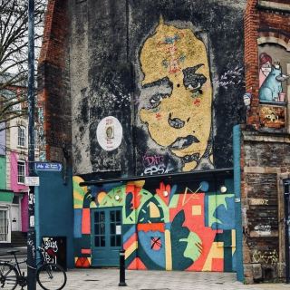 🎨 Street Art Scene at Stokes Croft