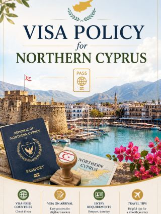 Visa Policy for Northern Cyprus 🛂