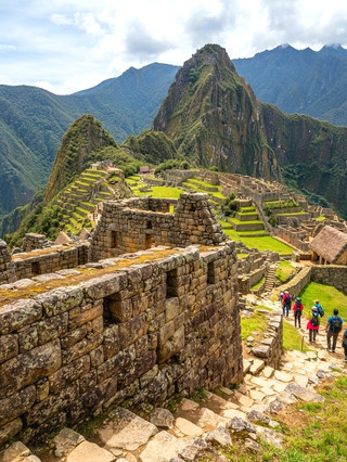 Machu Picchu, Peru: Shrouded in Mystery, the "Lost City" of the Incas and a New Seven Wonder of the World. Machu Pi.