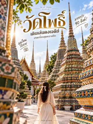 🏛️ เดินเล่นดงเจดีย์ มรดกโลกสุดคลาสสิกที่ "วัดโพธิ์" ✨