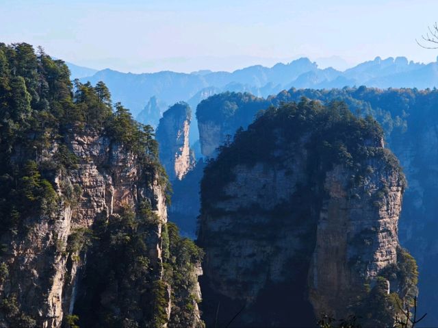 美麗的張家界黃石寨 美麗的張家界黃石寨