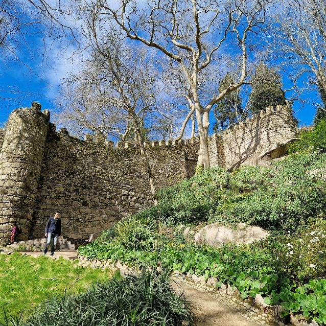 🏰✨ Discover the Enchanting Moorish Castle in Sintra! 🌹🌄


