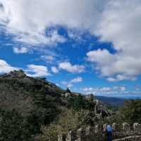 Moorish Castle in Sintra! 🌹🌄