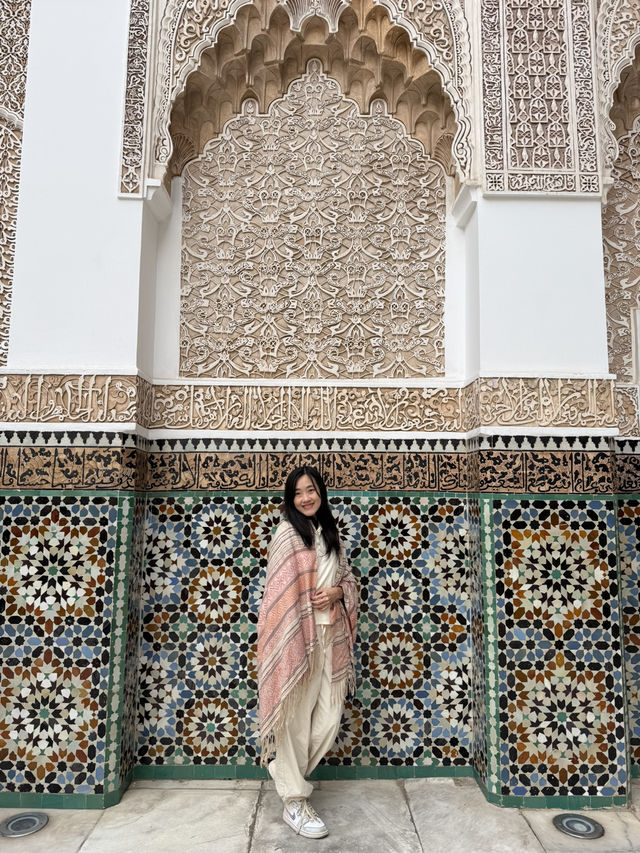 Step into a world where history and art collide - Ben Youssef Medersa ✨
