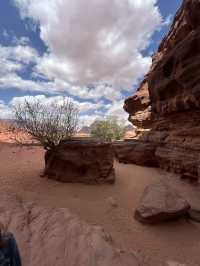 A desert canyon 