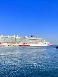 Waves of History at Southampton Port