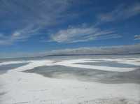 해외여행 볼리비아 우유니 사막의 Plaza de las Banderas Uyuni