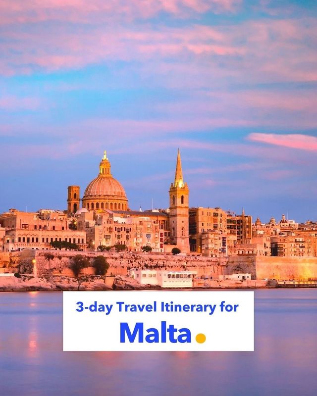 3-day Travel Itinerary for Malta