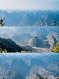 貴州黔西南版“奧陶紀”萬重山，懸崖秋千打卡佳地