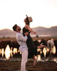 Unleashing the Wild West Vibe at a Turkish Horse Farm with My Lady