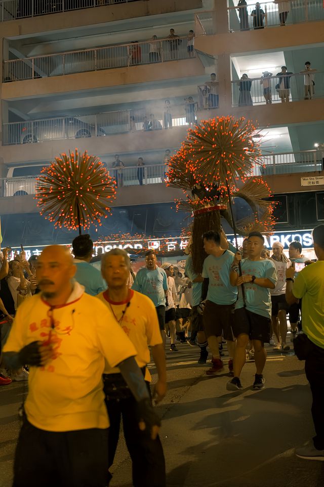 特地來一趟HK為了看大坑舞火龍