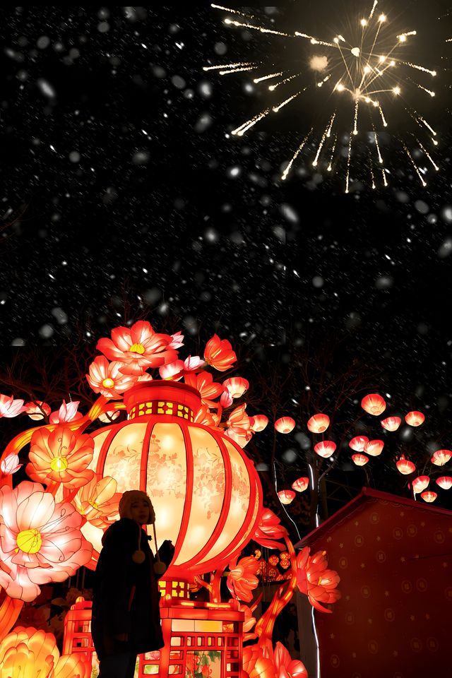 北京周邊｜春節和家人來唐山南湖看燈會