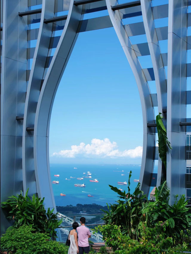 Sky garden at capitaSpring Singapore 🇸🇬 