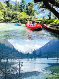 五一帶娃去川西，誰懂在雪山漂流的松弛感