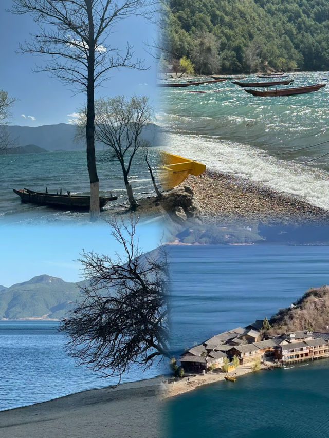 雲南麗江瀘沽湖｜私藏版天空之鏡，你絕不能錯過