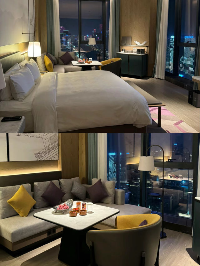 西安終於開JW萬豪酒店啦~全景Studio的視野不要太棒!