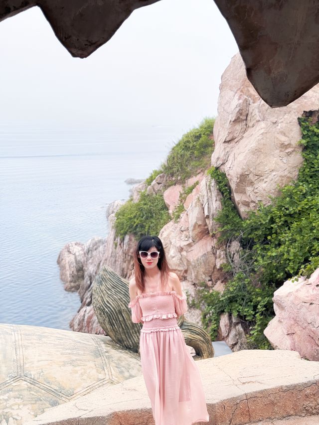沒在國外，就在煙台養馬島，傳說中的果凍海～