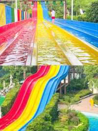 浙江安吉歡樂風暴水樂園，溜娃好去處