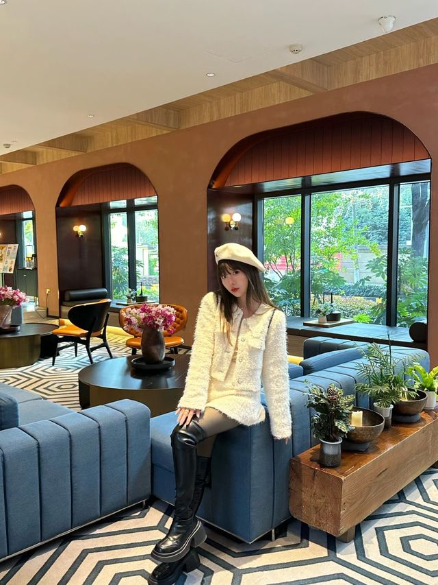 武漢旅遊丨陷入在莫蘭迪色系裡的藝術酒店