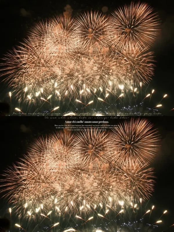 捕捉夏日夢幻花火🎆