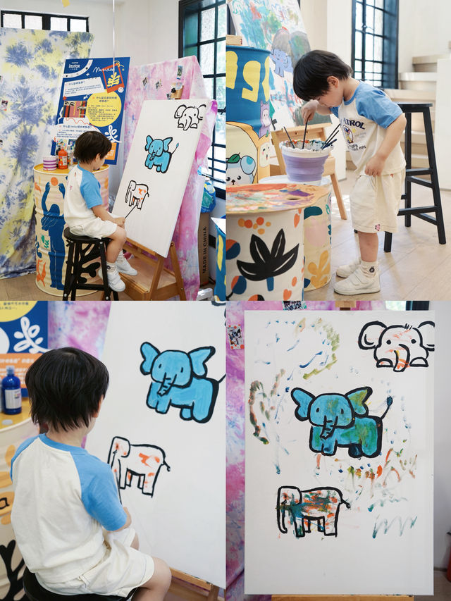 魔都遛娃｜去看一場亞洲象保護公益展！