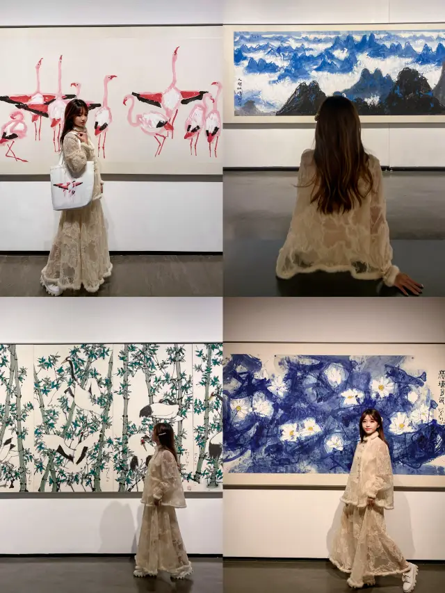 The charm of Chinese painting! Innovation with integrity. 