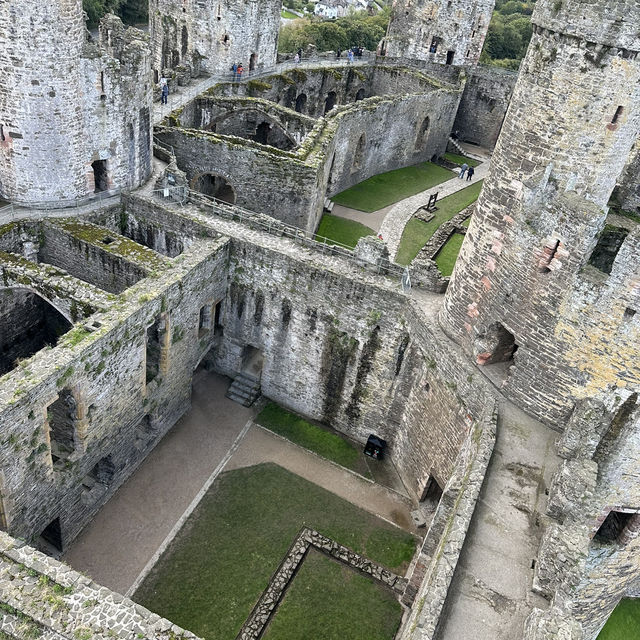 英國威爾斯Conwy Castle🏰 -很像世紀帝國的城堡