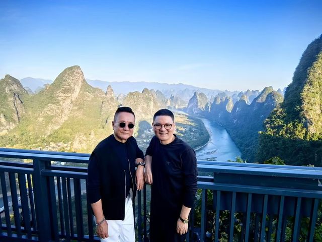 《人民的名義》高育良陽朔之旅相公山觀日篇。