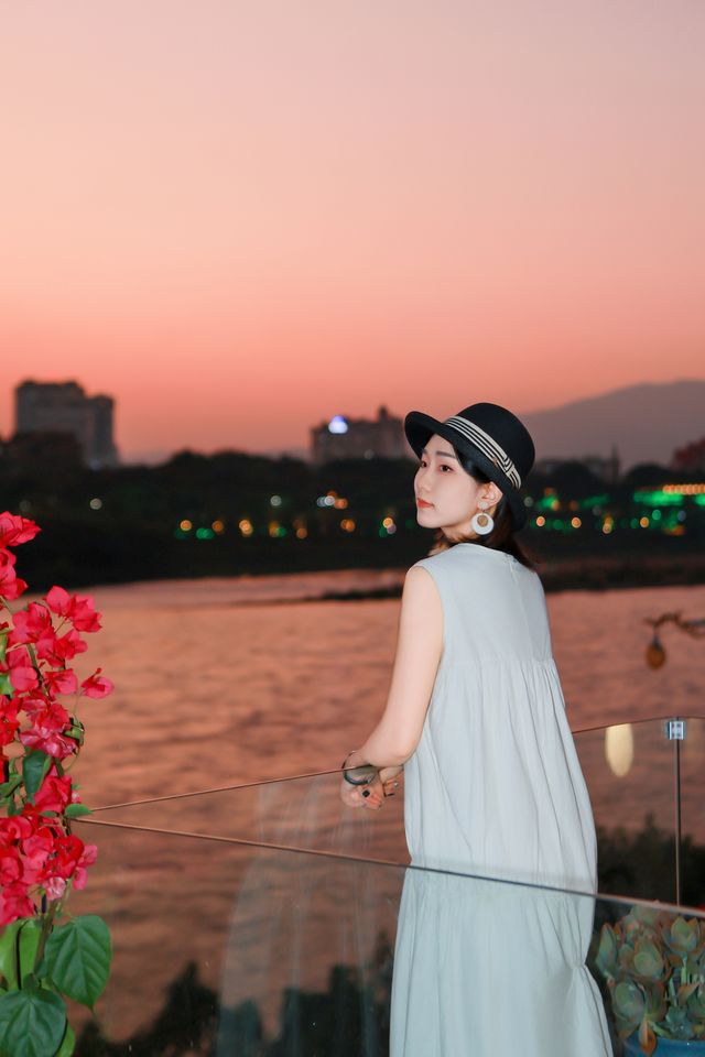 總要去瀾滄江/湄公河看場日落吧～