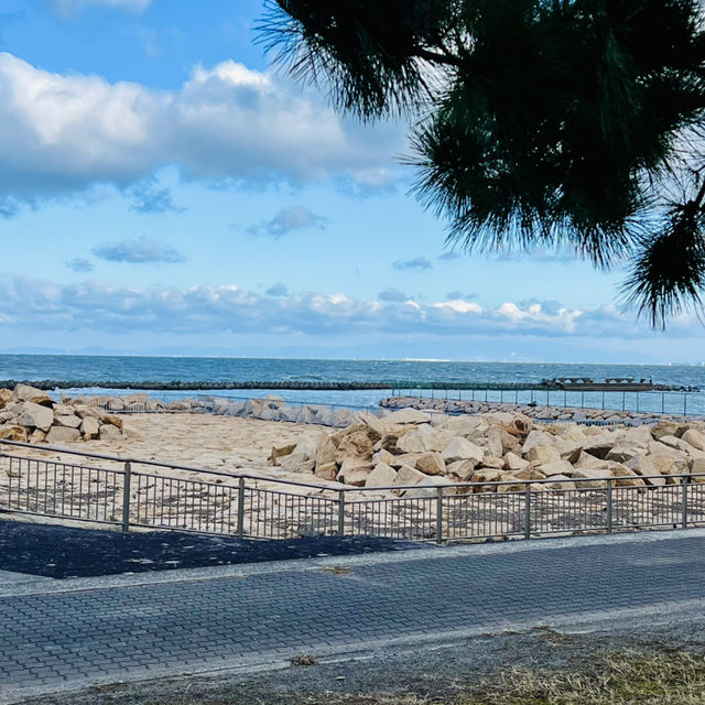 打卡日本大阪阪南里海公園