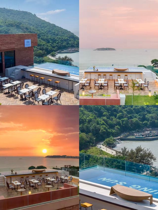 不在國外！在南澳島，住進了日落海景民宿
