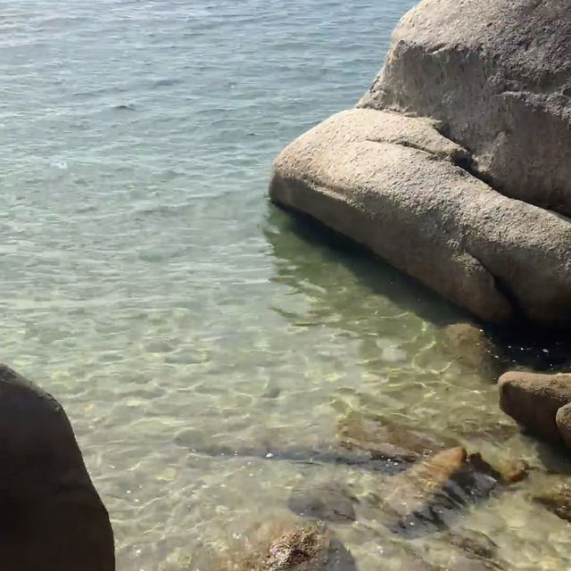 🐚誤入童話！深圳鵝公灣，小眾寶藏玻璃海